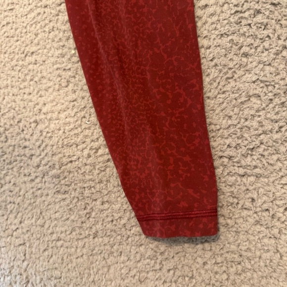 Lululemon Align Pant 28" *Engineer Print City Camo Chianti Multi Align Pant SZ10 - Picture 4 of 11